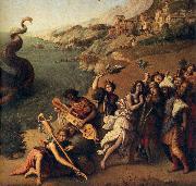 Piero di Cosimo Perseus Frees Andromeda Spain oil painting artist